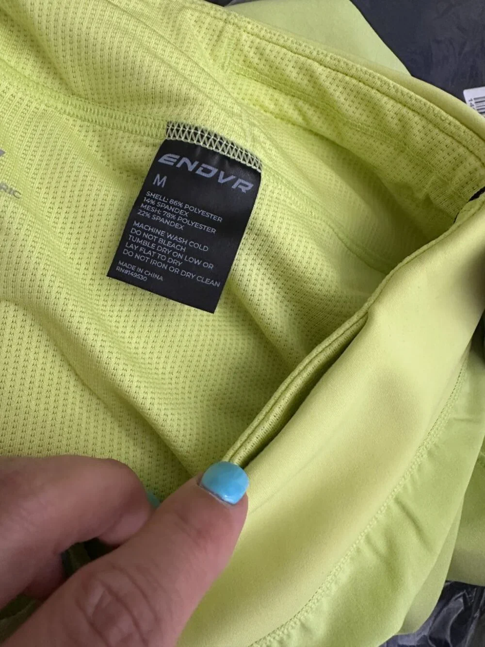 NWT Endeavor Athletic Running Brief Shorts Daquiri M Cooling Performance Workout